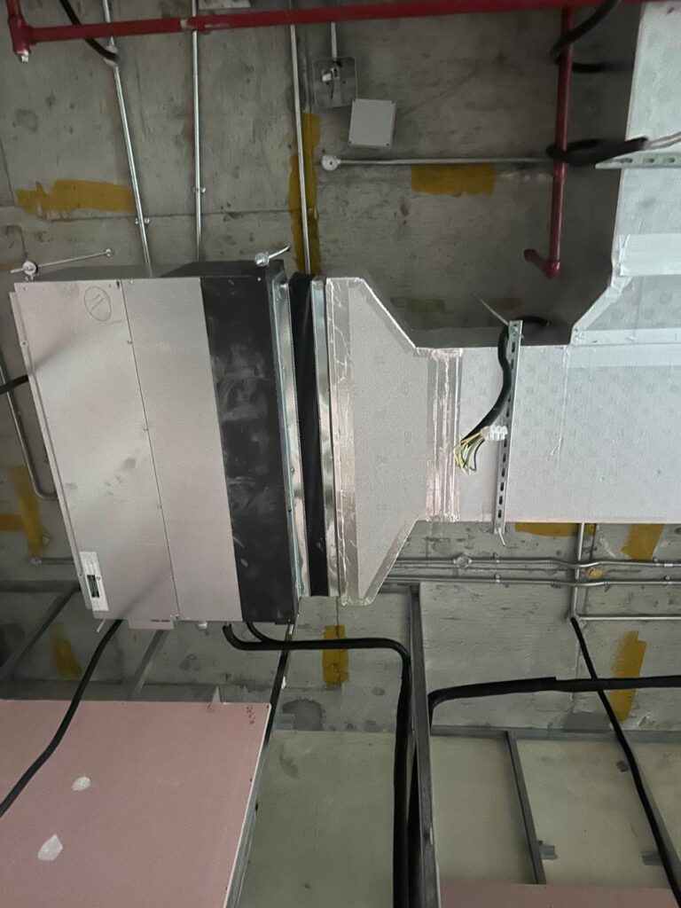 SBWC Project – FCU installation